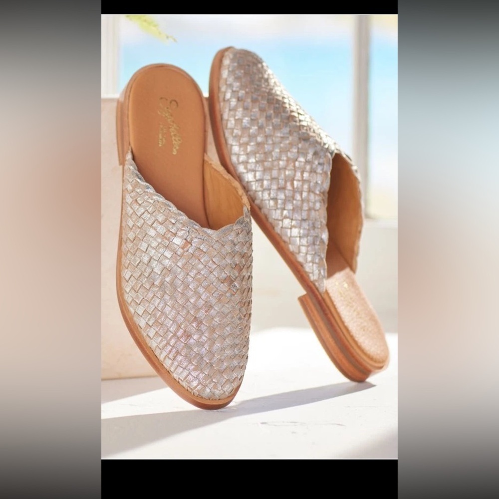 Seychelles Places to go Pewter Leather Women’s Mule size 6 NWOT - Picture 7 of 10